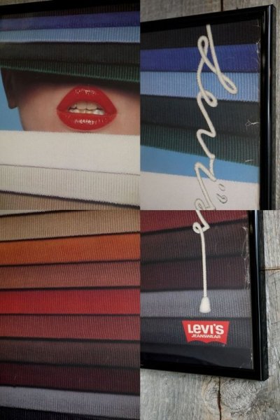 画像1: ビンテージ　Levi's　ポスター　B