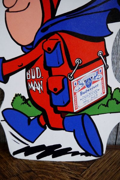 画像2: ビンテージ　BUD　MAN　ステッカー　G