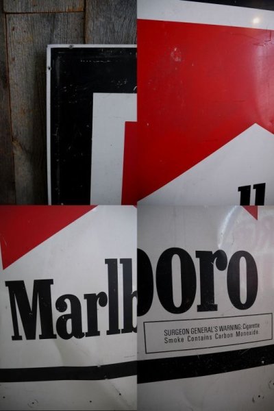 画像1: ビンテージ　Marlboro　大型看板