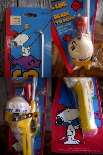 画像1: ビンテージ　SNOOPY　Fishing　 Rod