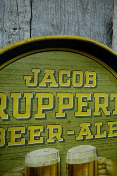 画像2: ビンテージ　JACOB　RUPPERT　BEER‐ALE　トレイ　