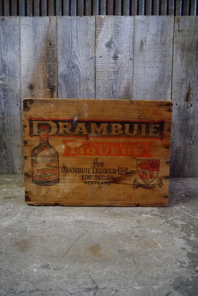 画像1: ビンテージ　DRAMBUIE　ウッドボックス　