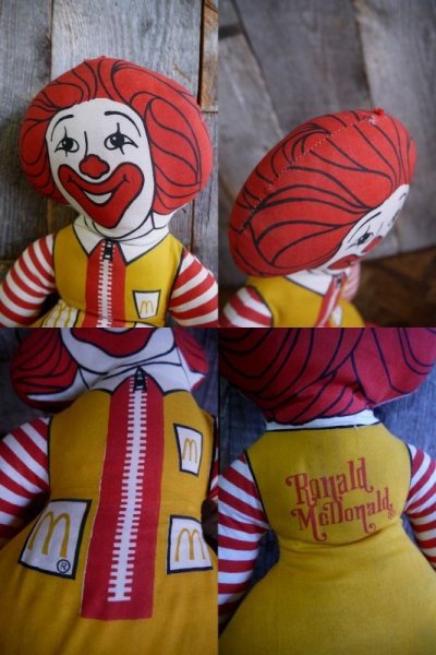 画像2: ビンテージ　Ronald　Mcdonald　人形