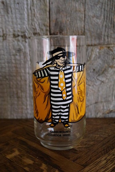 画像1: ビンテージ　HAMBURGLAR　グラス(観賞用)