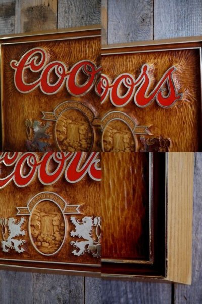 画像1: ビンテージ　Coors　看板