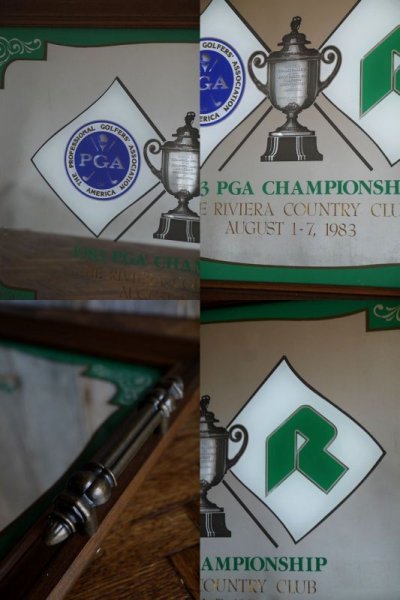 画像1: ビンテージ　PGA　CHAMPIONSHIP　ミラートレイ