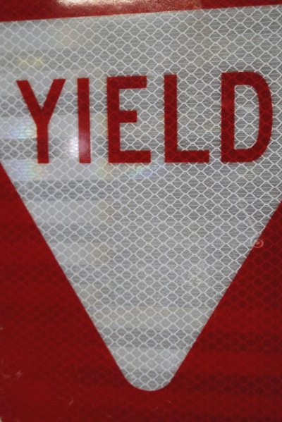 画像1: USA　YIELD　ミニロードサイン　