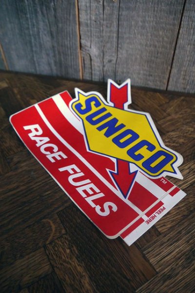 画像2: ビンテージ　SUNOCO　ステッカー　