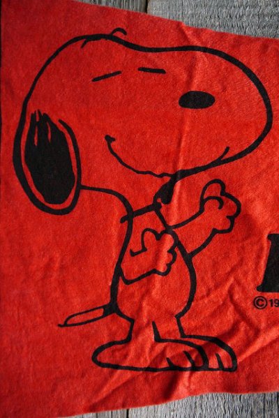 画像1: ビンテージ　SNOOPY　ペナント　I