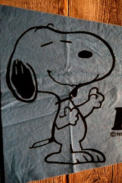 画像1: ビンテージ　SNOOPY　ペナント　J