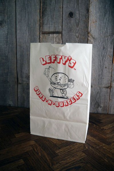 画像1: ビンテージ　D.Stock　LEFTY'S　ペーパーBAGセット