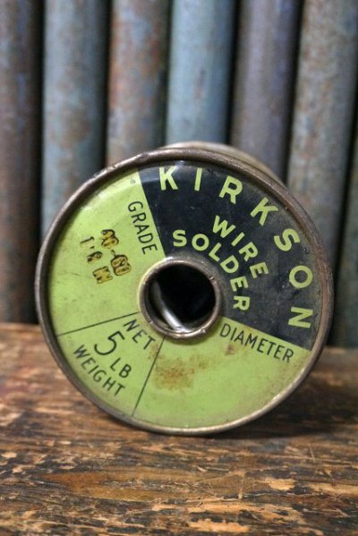 画像1: ビンテージ　KIRKSON　WIRE　SOLDER