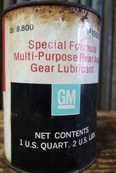 画像2: ビンテージ　GM　Lubricant缶　