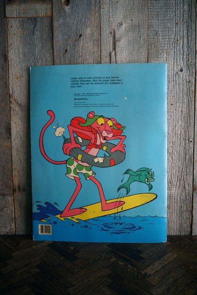 画像1: ビンテージ　THE　PINK　PANTHER　COLORING　BOOK