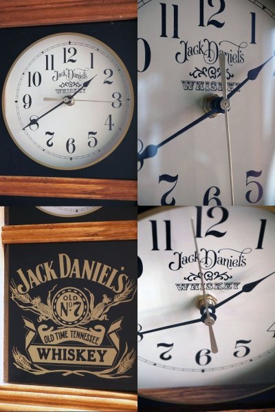 画像1: ビンテージ　JACK　DANIEL'S　ウォールクロック