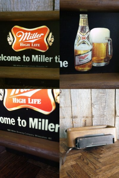 画像2: ビンテージ　Miller　HIGH　LIFE　BEER　ライトサイン