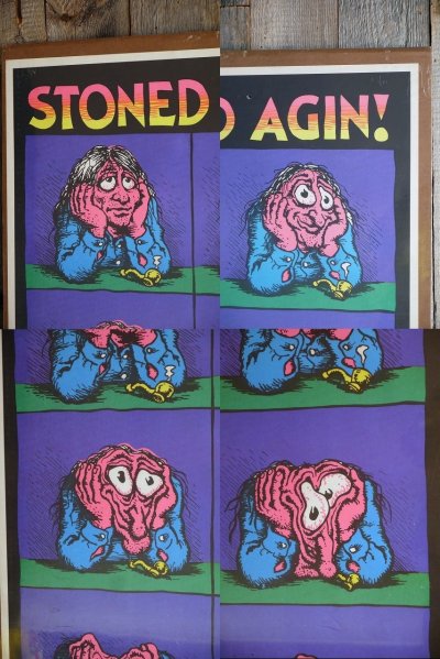 画像1: ビンテージ　STONED AGIN　ポスター