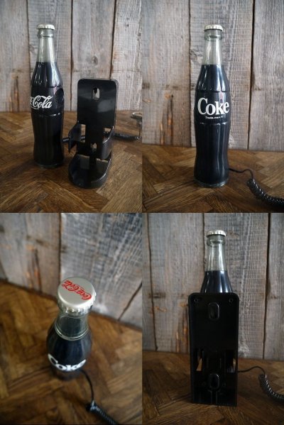 画像1: ビンテージ　Coca-Cola　Bottole　TELEPHONE