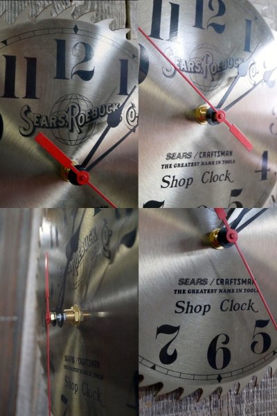 画像1: ビンテージ　SEARS　ROEBUCK　CO　Shop　Clock