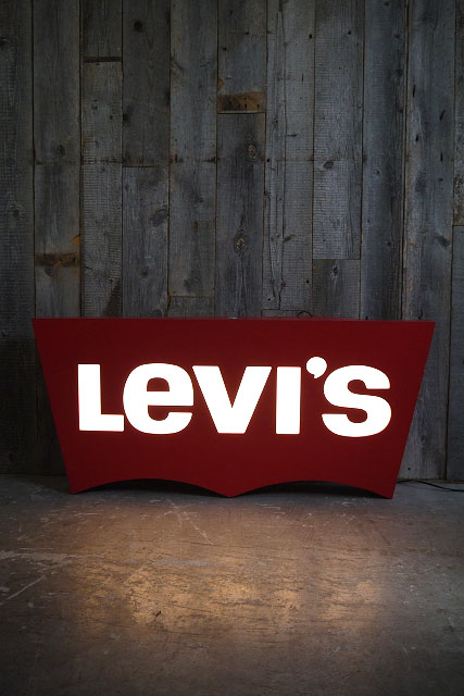 ビンテージ Levis ライトサイン - GOOD-OLD_STAGE